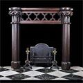 Pugin Style Gothic Revival Oak Fireplace | Westland Antiques