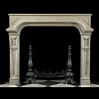 Antique Italian Baroque Stone Fireplace | Westland Antiques