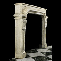Antique Italian Baroque Stone Fireplace | Westland Antiques