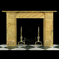 Sienna Marble Regency Antique Fireplace | Westland London
