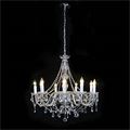 Antique Georgian style glass chandelier.