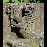 Antique Stone Heraldic Wall Tablet | Westland London