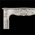 Rococo Louis XV Scottish Marble Fireplace | Westland Antiques