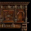 Carved Oak Jacobean Revival Fireplace Mantel | Westland London