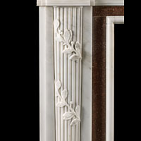 Neo Classical Style White Marble Fireplace | Westland London