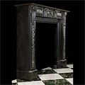 Belgian Black And Green Marble Fireplace | Westland Antiques