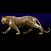 Tiger Bronze Prowling Large Model | Westland London