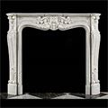Louis XV White Marble Antique Fireplace | Westland London