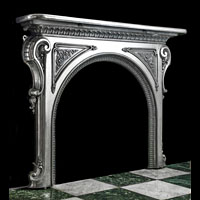 Victorian Rococo Cast iron Fireplace | Westland Antiques