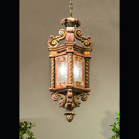 A Large Baroque Gilt Wood Lantern | Westland Antiques