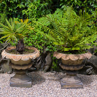 Terracotta Large Garden Urns Antique | Westland London.