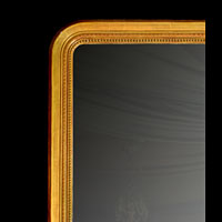 Victorian Gilt Wood Over Mantel Mirror | Westland London