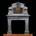 Victorian Large Cast Iron Fireplace Mantel | Westland Antiques