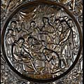 Pair Charles V Large Brass Roundels | Westland Antiques
