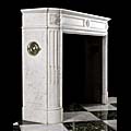 White Marble Louis XVI Antique Fireplace | Westland London