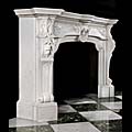 A French Baroque Chimneypiece Mantel | Westland Antiques