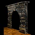 Portoro Marble Antique Victorian Fireplace | Westland London