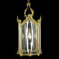 Rococo Style Gilt Metal Lantern | Westland London