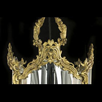 Rococo Style Gilt Metal Lantern | Westland London
