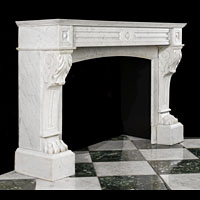 A French Marble Fireplace Mantel | Westland Antiques.