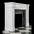 Statuary White Marble French Fireplace | Westland London