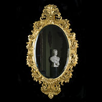 Rococo Giltwood Ornate Antique Wall Mirror | Westland London