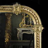 Victorian Gilt Wood Antique Overmantel Mirror | Westland London
