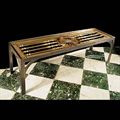 Antique Brass Neo Classical Sofa Table