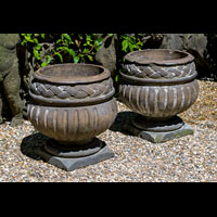 Baroque Terracotta Garden Urns | Westland London