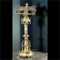 ANTIQUE PUGIN JOHN HARDIMAN STUDIOS BRASS EAGLE LECTERN