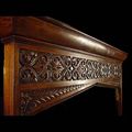 Antique Celtic Carved Oak Fireplace Mantel | Westland London